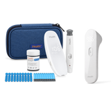 iHealth Labs Gluco+ Smart Glucose Monitor and PT3 No-Touch Thermometer Bundle, view 2
