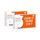 iHealth Labs iHealth Flu A&B/COVID-19 3-in-1 Rapid Test, view 3
