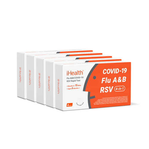 iHealth Labs RSV/COVID-19/Flu A&B 4-in-1 Rapid Test
