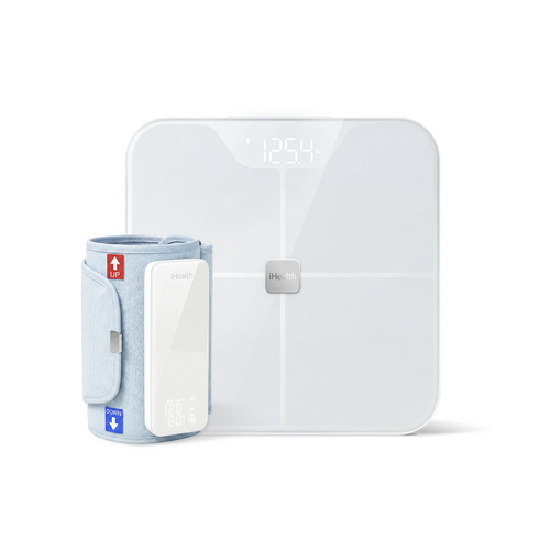 iHealth Labs Neo Blood Pressure Monitor and Nexus Smart Scale Bundle