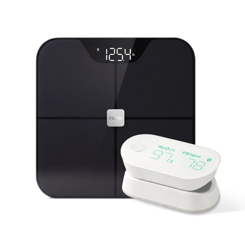 iHealth Labs Nexus Pro Smart Scale and Air Pulse Oximeters Bundle
