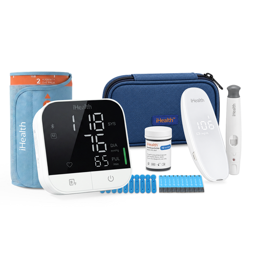 iHealth Labs Track-Pro and Gluco+ Smart Glucose Monitor Bundle