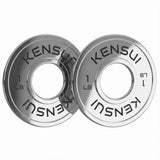 Kensui Calibrated Chrome Microloading Plates (LBS), view 2