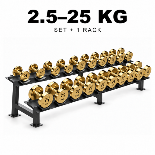 Kensui Calibrated Gold Dumbbells (KG)