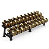Kensui Calibrated Gold Dumbbells (KG), view 2