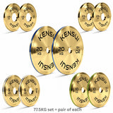 Kensui Calibrated Gold Weight Plates (KGS), view 2
