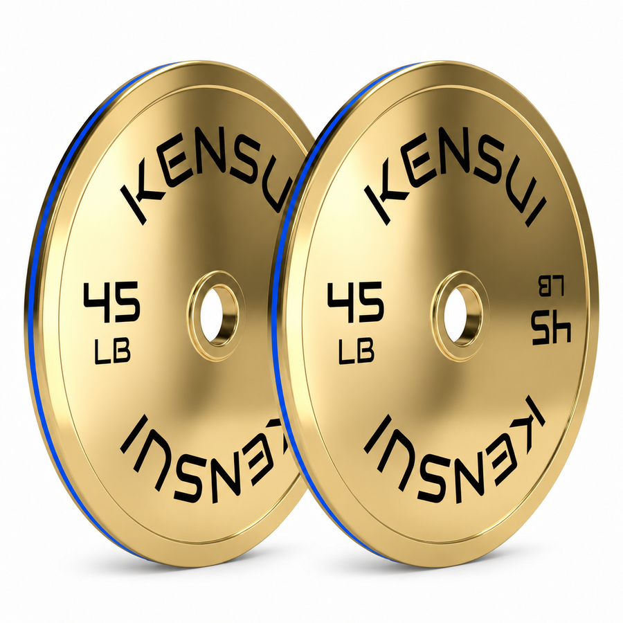 Kensui Calibrated Gold Weight Plates (LBS)