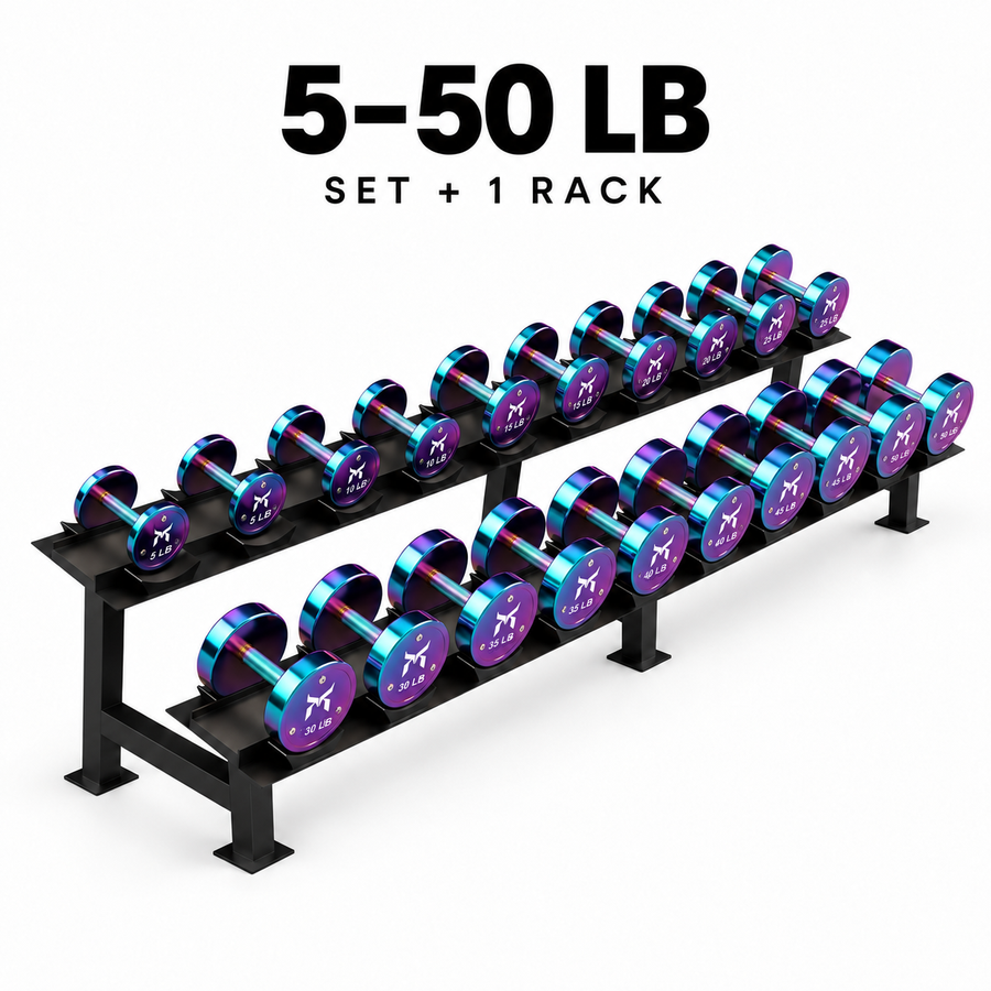 Kensui Chromaforge Calibrated Dumbbells (LBS)