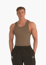 Kensui Essential Ribbed Tank, view 4