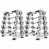 Kensui Fixed Chrome Curl Barbells (LB), view 2