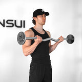 Kensui Fixed Chrome Curl Barbells (LB), view 4