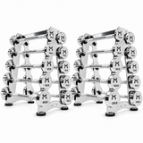 Kensui Fixed Chrome Straight Barbells (LB), view 2