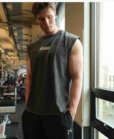 Kensui Katakana Acid Wash Sleeveless, view 5