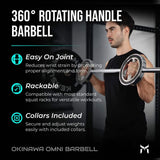 Kensui Okinawa Omni Barbell, view 6