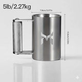 Kensui Stainless Steel Weighted Mug (5lb), view 6