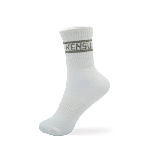 Kensui Stripe Bamboo Crew Socks