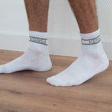 Kensui Stripe Bamboo Crew Socks, view 3