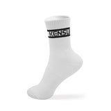 Kensui Stripe Bamboo High Socks, view 3
