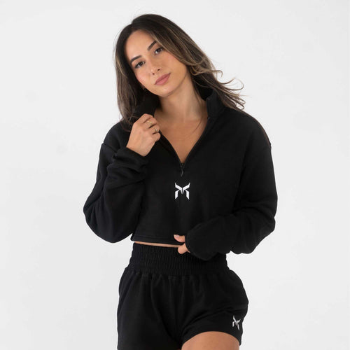 Kensui Cropped Fleece Zip up