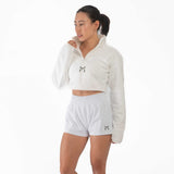 Kensui Cropped Fleece Zip up, view 4