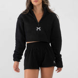 Kensui Cropped Fleece Zip up, view 5