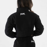 Kensui Cropped Fleece Zip up, view 6