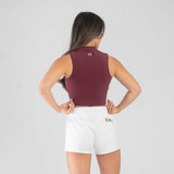 Kensui Cropped Zip Top, view 4