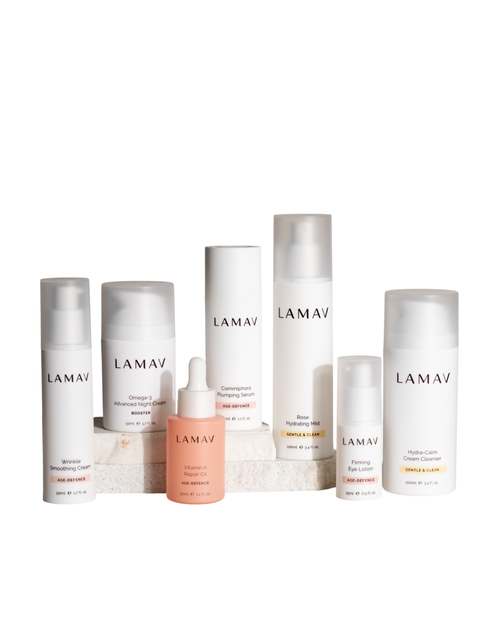 LAMAV Age-Defence Complete Skincare Collection for Dry / Sensitive Skin