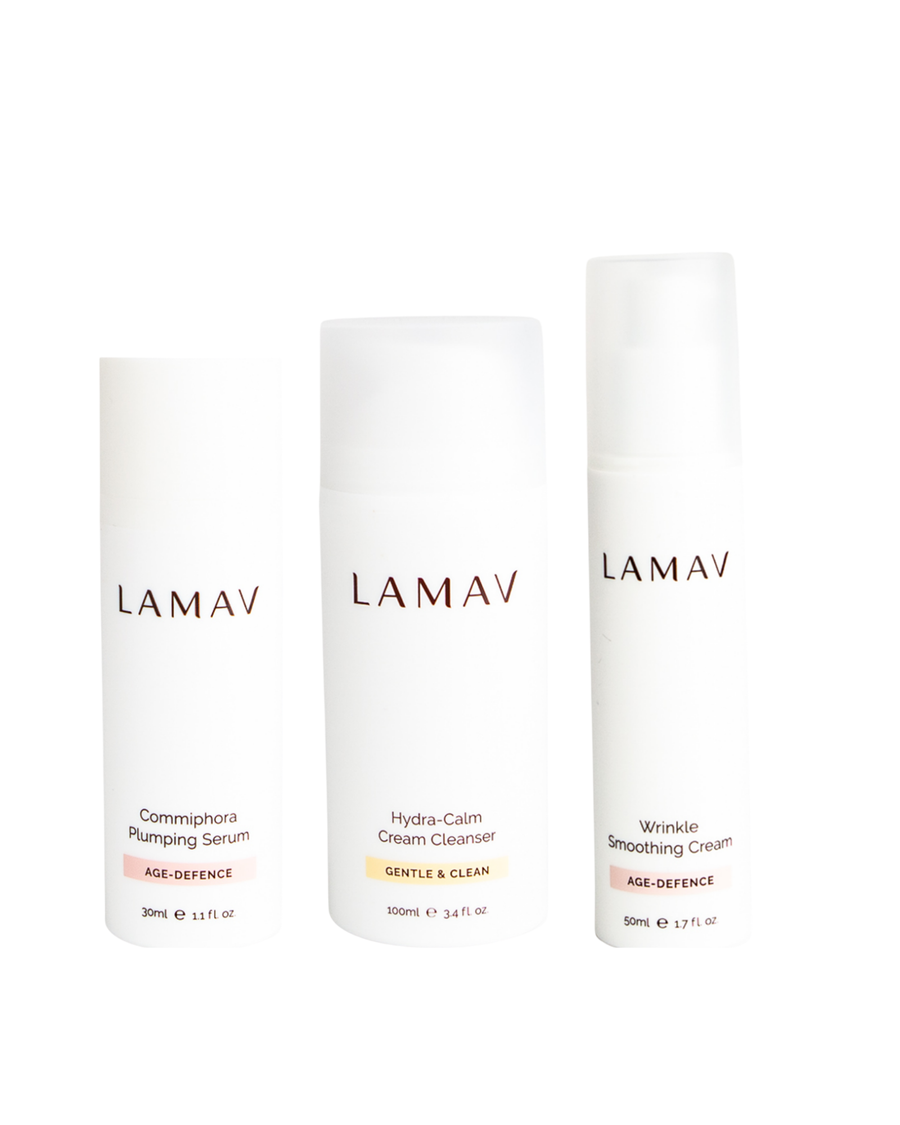 LAMAV Age-Defence Organic Skincare Essentials