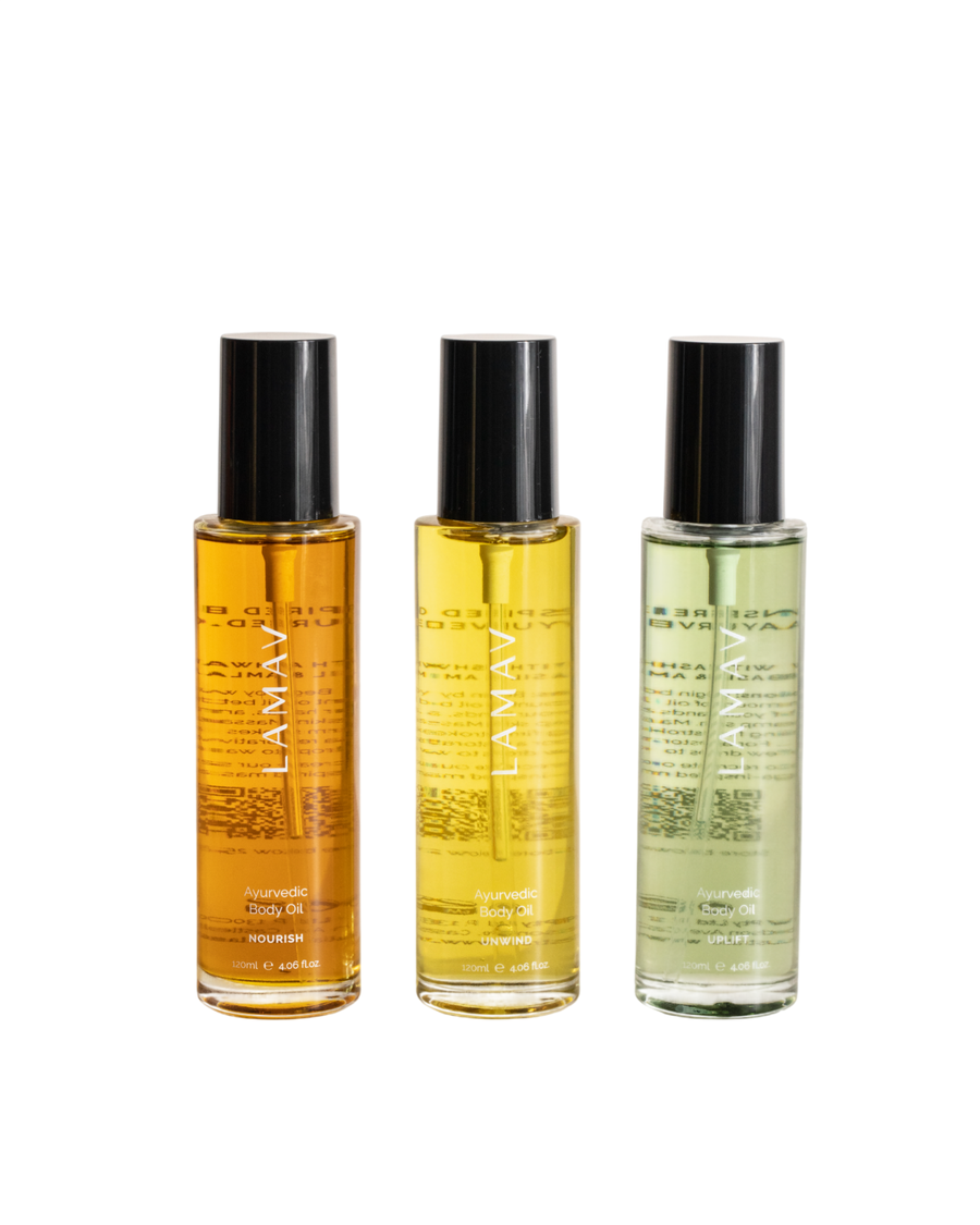LAMAV Ayurvedic Body Oils - Trio