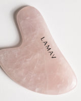 LAMAV Quartz Gua Sha and Roller Set, view 5