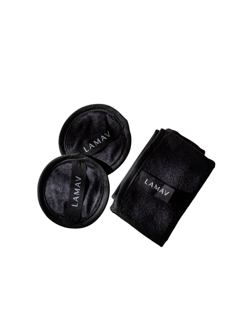 LAMAV Reusable Bamboo Cleansing Cloth & Makeup Remover Wipes
