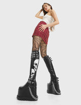 Lamoda A Cut Above Chunky Platform Knee High Boots, view 3