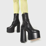 Lamoda Adore You Platform Ankle Boots, view 4