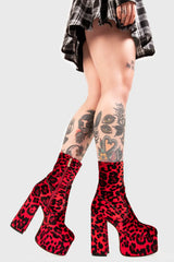 Lamoda Adore You Platform Ankle Boots, view 4