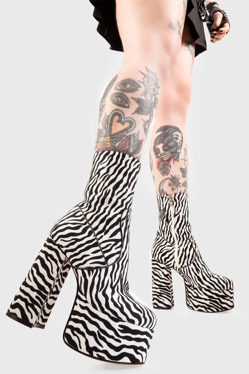 Lamoda Adore You Platform Ankle Boots