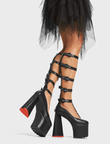 Lamoda My Angel Platform Knee High Boots, view 2