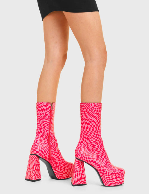 Lamoda Another Realm Platform Ankle Boots