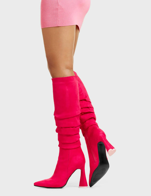 Lamoda Atomic Platform Knee High Boots