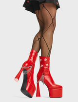 Lamoda Back Me Platform Ankle Boots, view 2