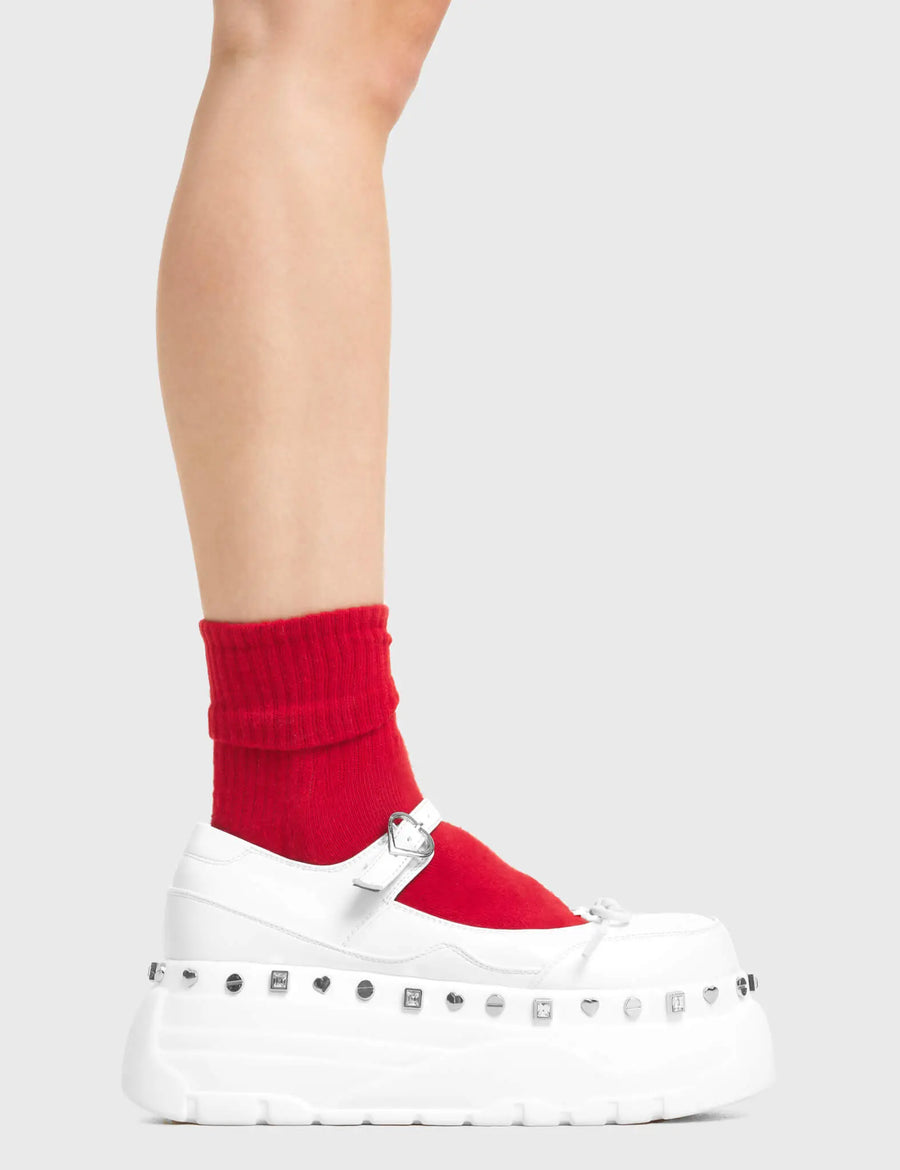 Lamoda Beauty Queen Chunky Platform Mary Jane Shoes
