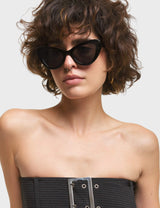 Lamoda Betty Cateye Sunglasses, view 4