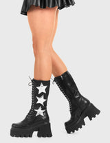 Lamoda Big League Chunky Platform Calf Boots, view 2
