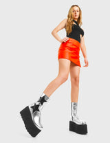 Lamoda Big Shot Chunky Platform Ankle Boots, view 2