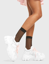 Lamoda Blossoming Chunky Platform Sneakers, view 2
