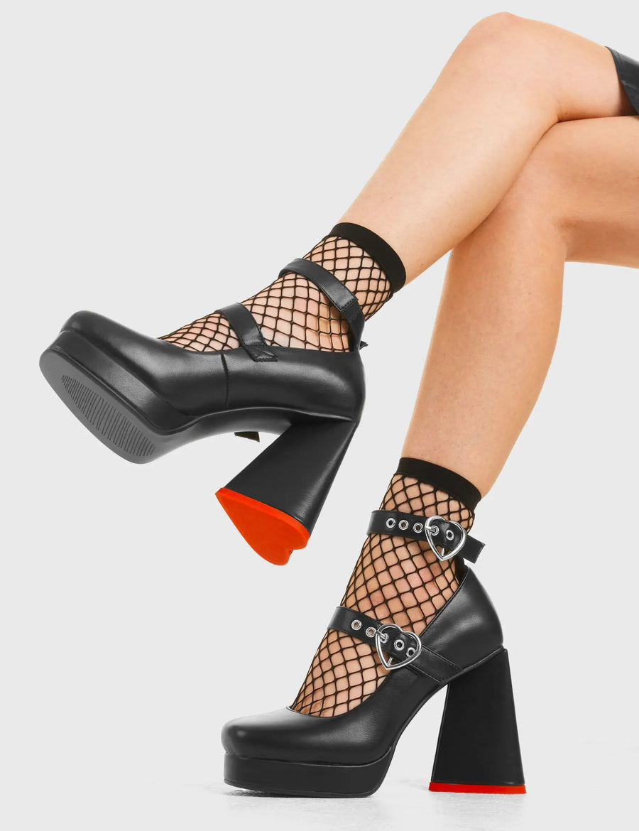 Lamoda Broken Hearts Platform Heels