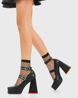 Lamoda Broken Hearts Platform Heels, view 3