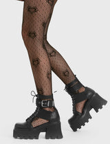 Lamoda Busy Chunky Platform Ankle Boots, view 3