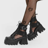 Lamoda Busy Chunky Platform Ankle Boots, view 5