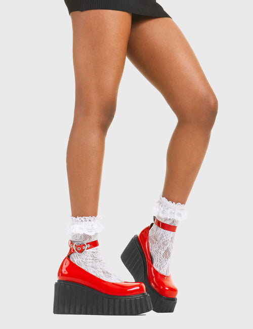 Lamoda Can't Stop Chunky Platform Creeper Shoes